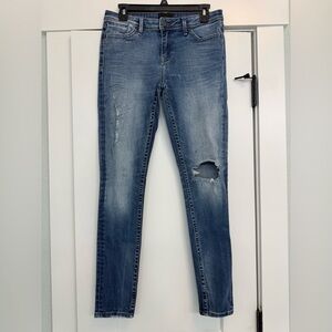 Buckle Black Fit No 53 Distressed Skinny Jeans- 27x32